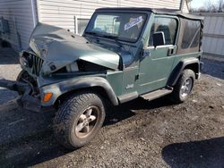 Salvage cars for sale from Copart York Haven, PA: 1999 Jeep Wrangler / TJ SE