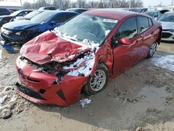 Vehiculos salvage en venta de Copart Columbus, OH: 2017 Toyota Prius