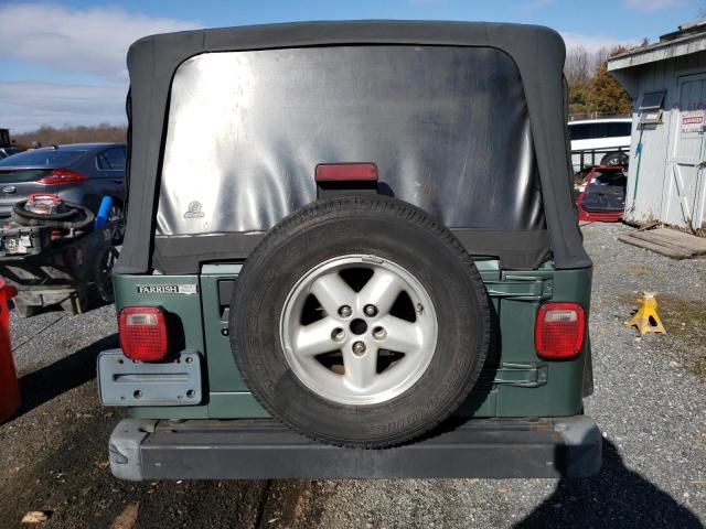 1999 Jeep Wrangler / TJ SE