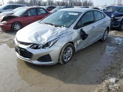 Carros salvage sin ofertas aún a la venta en subasta: 2019 Chevrolet Cruze LS