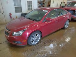 Salvage cars for sale from Copart Davison, MI: 2012 Chevrolet Cruze LTZ