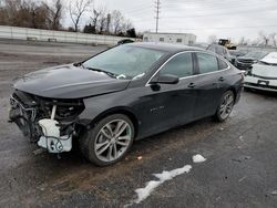 Chevrolet salvage cars for sale: 2021 Chevrolet Malibu LT