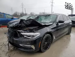 Salvage cars for sale at Columbus, OH auction: 2017 BMW 540 I