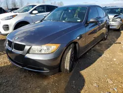 BMW 328 i salvage cars for sale: 2007 BMW 328 I