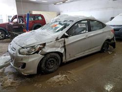 Salvage cars for sale from Copart Davison, MI: 2013 Hyundai Accent GLS