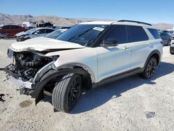 Salvage cars for sale at North Las Vegas, NV auction: 2020 Ford Explorer ST