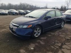 Salvage cars for sale at New Britain, CT auction: 2006 Honda Civic EX