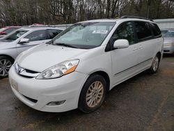 Salvage cars for sale at Austell, GA auction: 2008 Toyota Sienna XLE