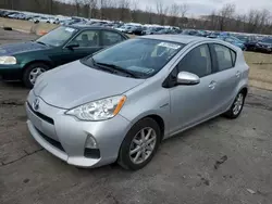 Salvage cars for sale at Marlboro, NY auction: 2012 Toyota Prius C