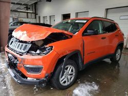 Salvage cars for sale from Copart Chicago Heights, IL: 2018 Jeep Compass Sport