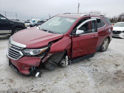 Chevrolet Equinox salvage cars for sale: 2018 Chevrolet Equinox Premier