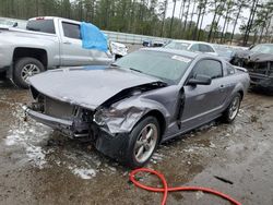 Vehiculos salvage en venta de Copart Harleyville, SC: 2006 Ford Mustang GT