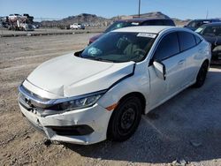 Honda Civic salvage cars for sale: 2016 Honda Civic LX