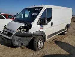 Salvage cars for sale from Copart Billerica, MA: 2021 Dodge RAM Promaster 2500 2500 Standard