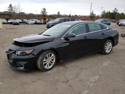 Salvage cars for sale from Copart -no: 2018 Chevrolet Malibu LT