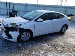 Salvage cars for sale at Chicago Heights, IL auction: 2017 Hyundai Elantra SE