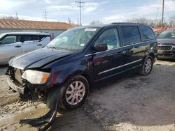 Salvage cars for sale from Copart Columbus, OH: 2013 Chrysler Town & Country Touring