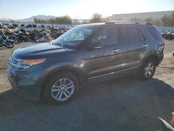 Salvage cars for sale from Copart Las Vegas, NV: 2015 Ford Explorer XLT