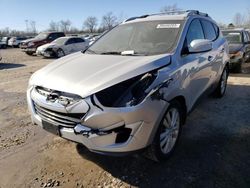 Salvage cars for sale at Dyer, IN auction: 2013 Hyundai Tucson GLS