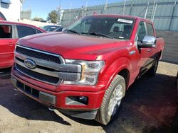 Vehiculos salvage en venta de Copart Albuquerque, NM: 2018 Ford F150 Supercrew