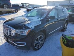Salvage cars for sale from Copart Mcfarland, WI: 2019 GMC Acadia Denali