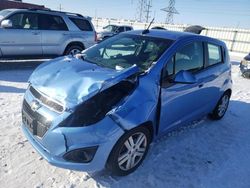 Salvage cars for sale at Elgin, IL auction: 2015 Chevrolet Spark LS