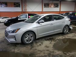 Hyundai salvage cars for sale: 2019 Hyundai Elantra SEL