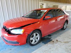 Salvage cars for sale at Grenada, MS auction: 2012 Volkswagen Jetta TDI