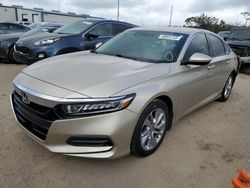 Salvage cars for sale from Copart Riverview, FL: 2018 Honda Accord LX
