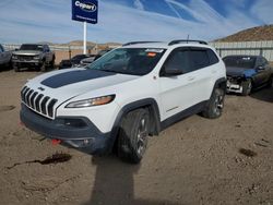 Jeep salvage cars for sale: 2017 Jeep Cherokee Trailhawk