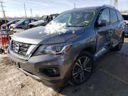 Salvage cars for sale from Copart Elgin, IL: 2018 Nissan Pathfinder S