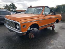 Salvage cars for sale at San Martin, CA auction: 1972 Chevrolet Blazer K5