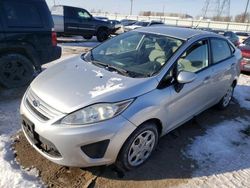 Salvage cars for sale at Elgin, IL auction: 2013 Ford Fiesta S