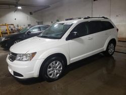 Salvage cars for sale at Portland, MI auction: 2014 Dodge Journey SE