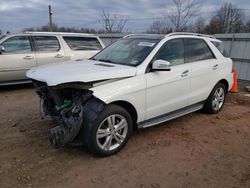 Salvage cars for sale from Copart Hillsborough, NJ: 2014 Mercedes-Benz ML 350 4matic