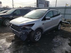 Salvage cars for sale at Chicago Heights, IL auction: 2018 Ford Escape SE