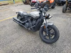 Salvage cars for sale from Copart Eight Mile, AL: 2021 Indian Motorcycle Co. Scout Bobber Sixty ABS