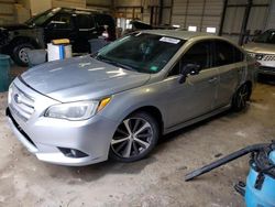 Salvage cars for sale from Copart Rogersville, MO: 2015 Subaru Legacy 2.5I Limited