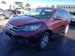 Salvage SUVs for sale at auction: 2014 Honda CR-V EX