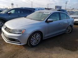 Salvage cars for sale at Dyer, IN auction: 2015 Volkswagen Jetta SE