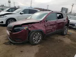 Salvage cars for sale at Dyer, IN auction: 2020 Jeep Cherokee Latitude Plus