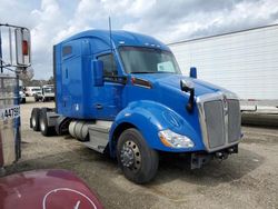 Salvage trucks for sale at Greenwell Springs, LA auction: 2018 Kenworth Construction T680