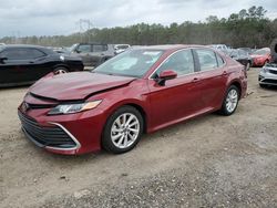 Toyota salvage cars for sale: 2021 Toyota Camry LE