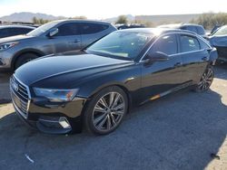 Salvage cars for sale at Las Vegas, NV auction: 2019 Audi A6 Premium
