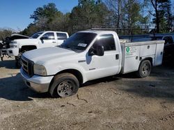 Ford F350 salvage cars for sale: 2007 Ford F350 SRW Super Duty
