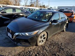 Salvage cars for sale from Copart Cahokia Heights, IL: 2020 Nissan Sentra SV