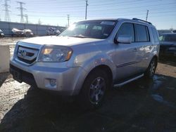 Salvage cars for sale at Dyer, IN auction: 2009 Honda Pilot Touring
