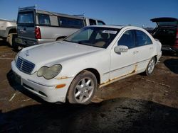 Mercedes-Benz C 240 Vehiculos salvage en venta: 2002 Mercedes-Benz C 240