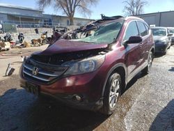 Honda CRV salvage cars for sale: 2012 Honda CR-V EXL