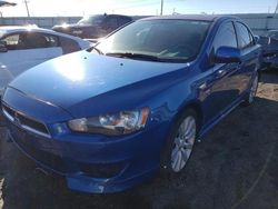 Salvage cars for sale at Dyer, IN auction: 2009 Mitsubishi Lancer GTS